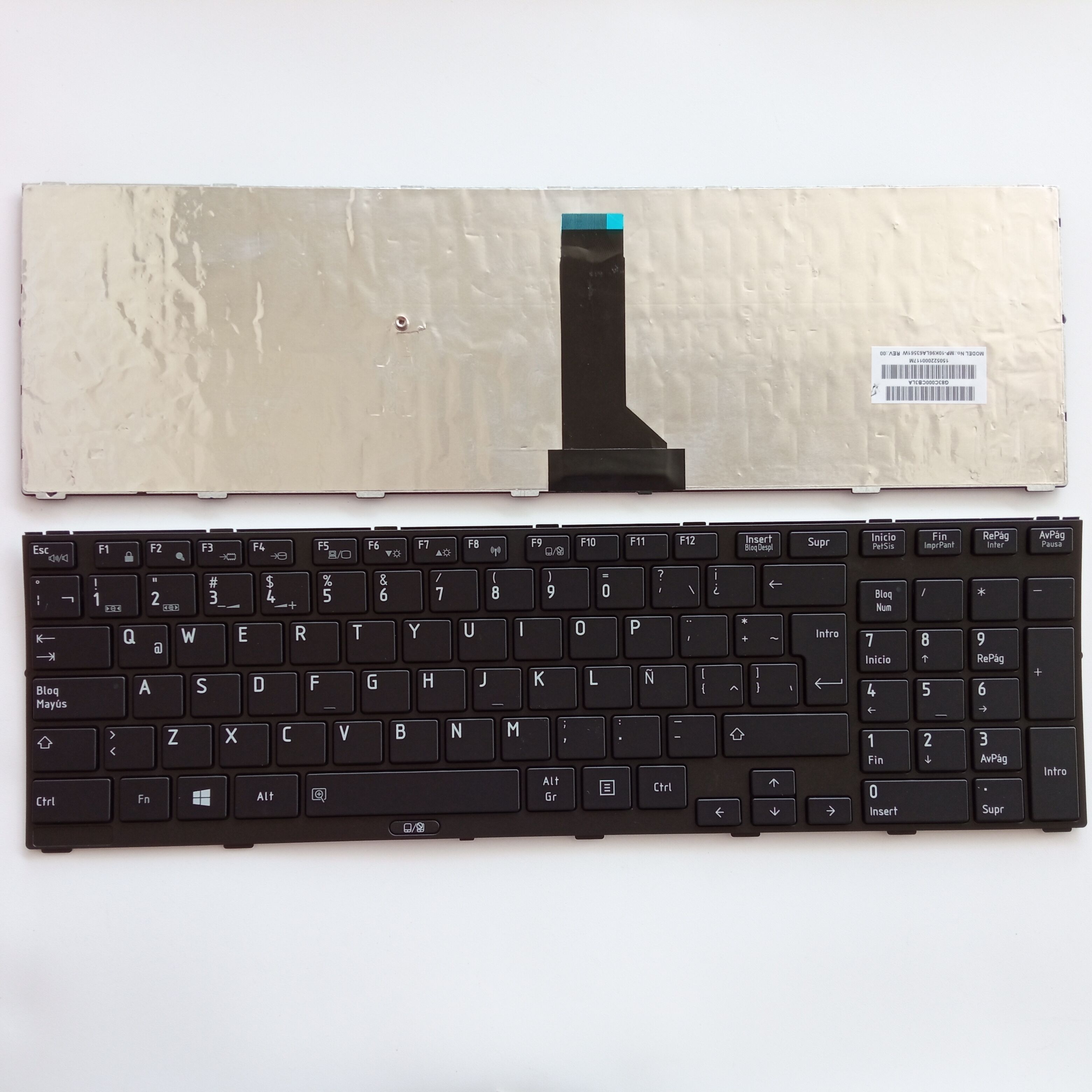 Picture of New Replacement Laptop Keyboard For TOSHIBA R850/R950/R960/R751/R752 BLACK FRAME BLACK LA Layout